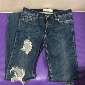 Free People destroyed Jeans
